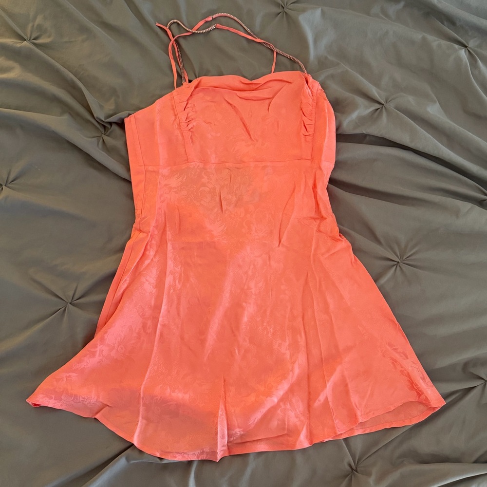 For Love And Lemons Pink Mini Dress